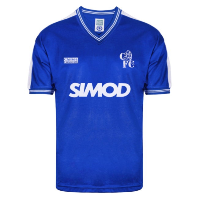 Chelsea Retro Shirt Home Apparel 1987 (Spackman 8)-ProGear Kits
